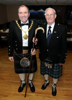 Provost with former Chieftain